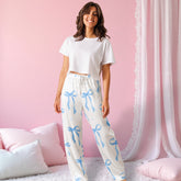Blue Bow Women’s Pajama Pants