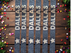 Dallas Gameday Beaded Adjustable Purse Strap