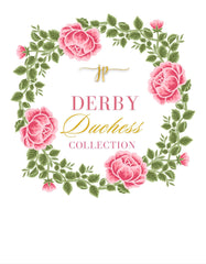 Pink Rhinestone and Pearl Beaded Horseshoe Dangle Earrings with Heart Toppers