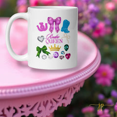 Rodeo Queen White Glossy Mug