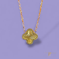 Dainty Gold Starburst Gold Pendant Chain Necklace